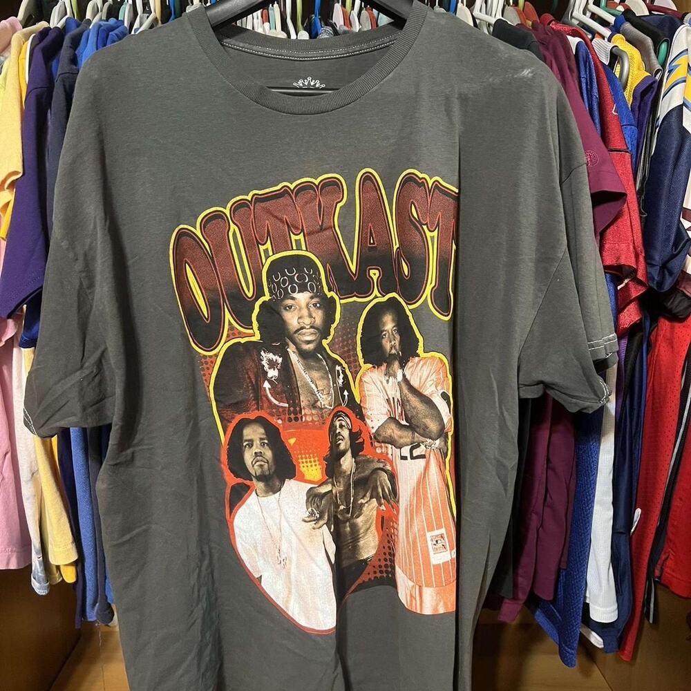 Outkast vintage grey and multi coloured